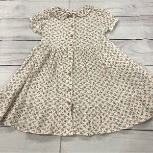Tocoto Vintage Floral Button-Down Dress